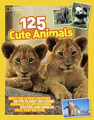 Cover of 125 Cute Animals