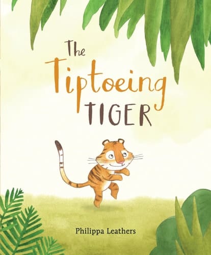 Cover of The Tiptoeing Tiger