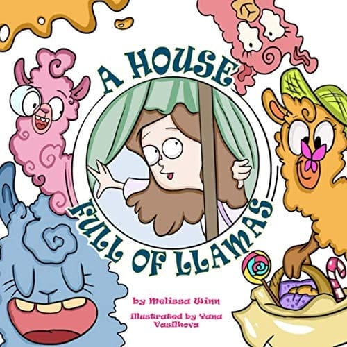 Cover of A House Full of Llamas