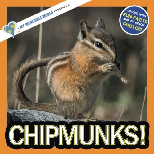 Cover of Chipmunks! A My Incredible World Picture Book for Children
