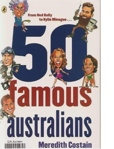Cover of Fifty Famous Australians