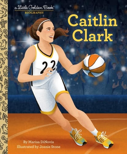 Cover of Caitlin Clark: A Little Golden Book Biography