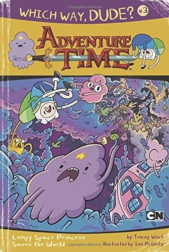 Cover of Which Way, Dude? Lumpy Space Princess Saves the World