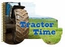 Cover of Tractor Time Picture Book for Children