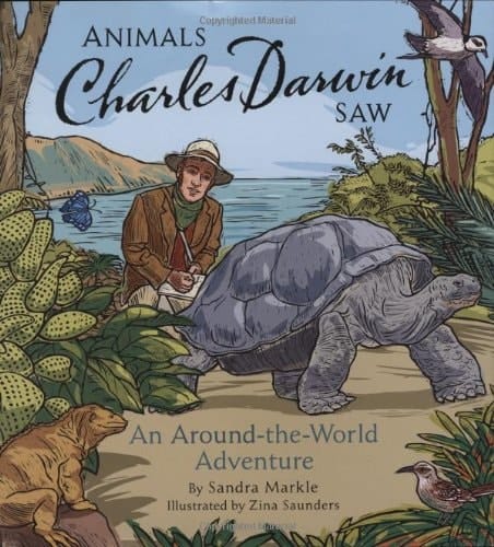Cover of Animals Charles Darwin Saw