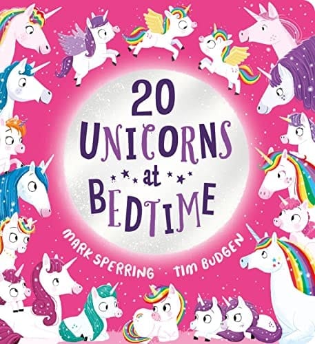 Cover of Twenty Unicorns at Bedtime