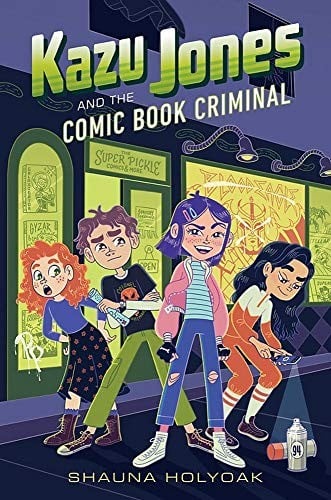 Cover of Kazu Jones and the Comic Book Criminal