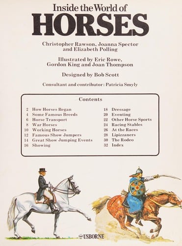 Cover of Inside the World of Horses