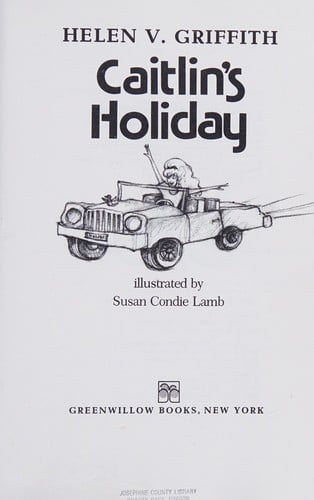 Cover of Caitlin's Holiday