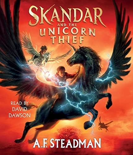 Cover of Skandar and the Unicorn Thief