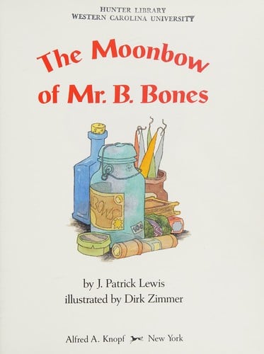 Cover of Moonbow of Mr. B. Bones