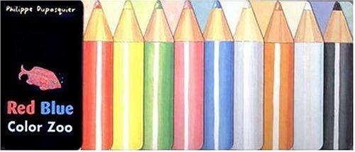 Cover of Red and Blue Color Zoo