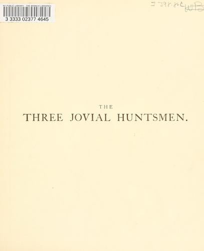 Cover of The Three Jovial Huntsmen