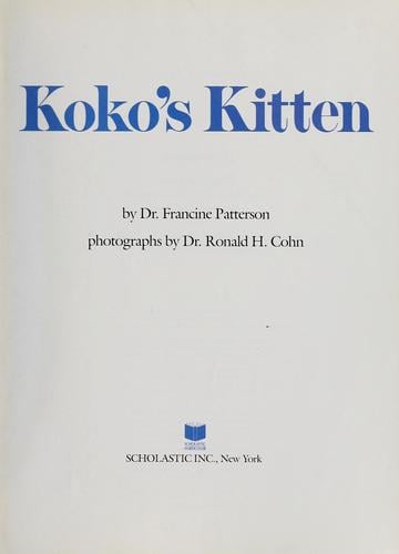 Cover of Koko's Kitten