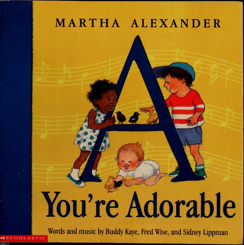 Cover of A You're Adorable