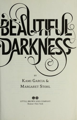 Cover of Beautiful Darkness