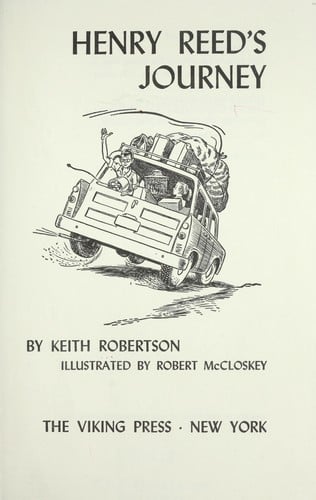 Cover of Henry Reed's Journey