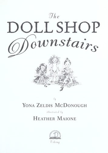 Cover of The Doll Shop Downstairs