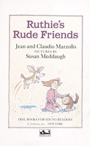 Cover of Ruthie's Rude Friends