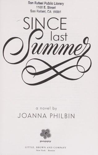 Cover of Since Last Summer