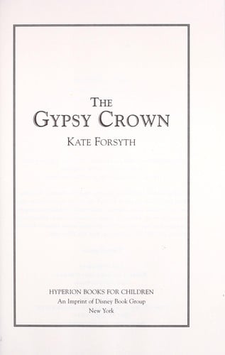 Cover of The Gypsy Crown