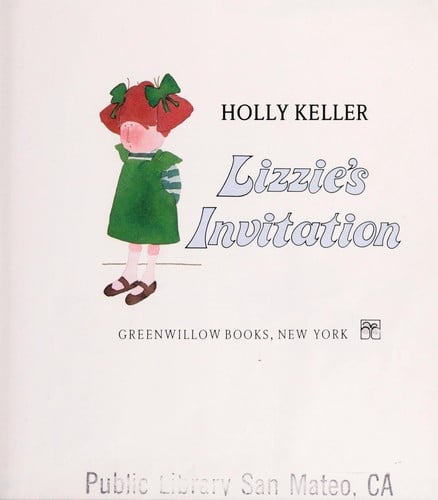 Cover of Lizzie's Invitation