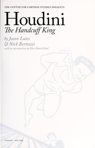 Cover of Houdini The Handcuff King