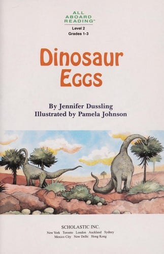 Cover of Dinosaur Eggs