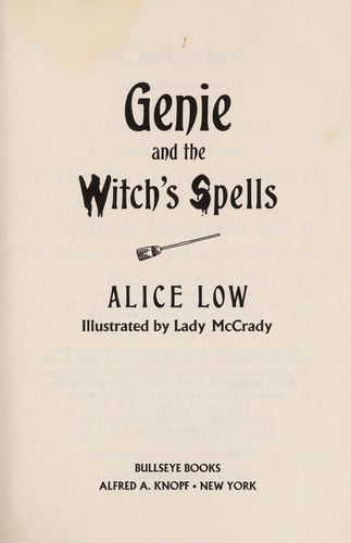 Cover of Genie and the Witch's Spells