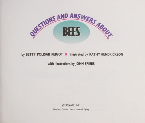 Cover of Questions and Answers about Bees