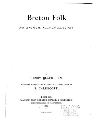 Cover of Breton Folk