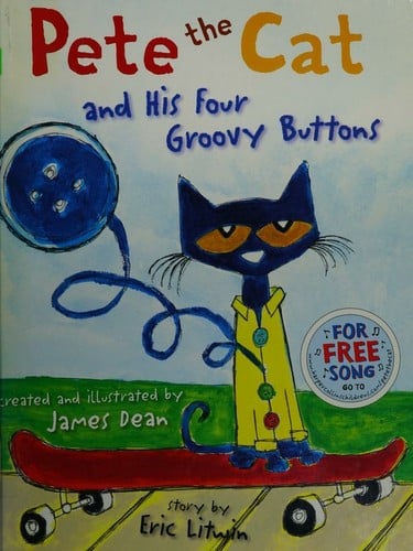 Cover of Pete the Cat and His Four Groovy Buttons