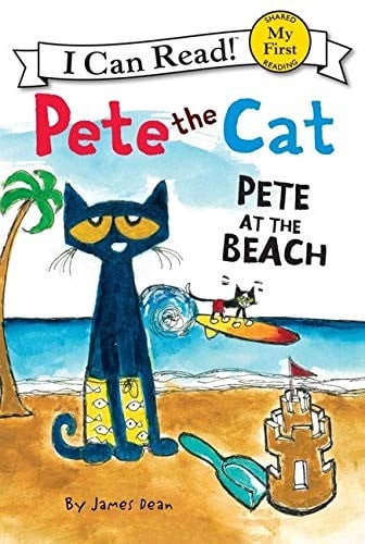 Cover of Pete the Cat: Pete at the Beach