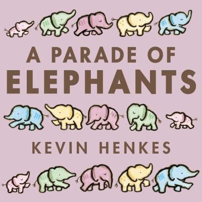 Cover of A Parade of Elephants Board Book