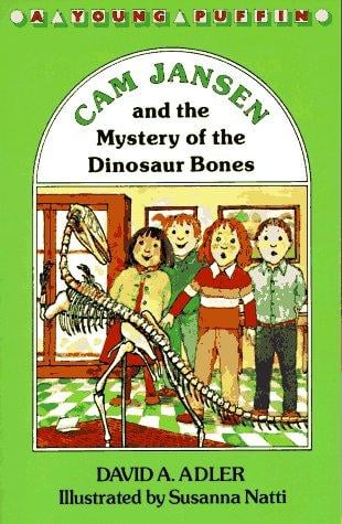 Cover of Cam Jansen and the Mystery of the Dinosaur Bones