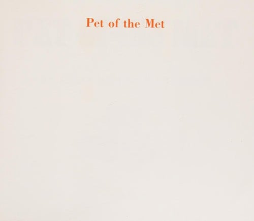Cover of Pet of the Met
