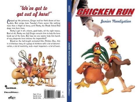 Cover of Chicken Run Junior Novelization