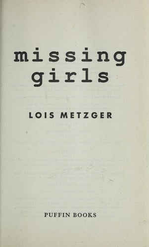 Cover of Missing Girls