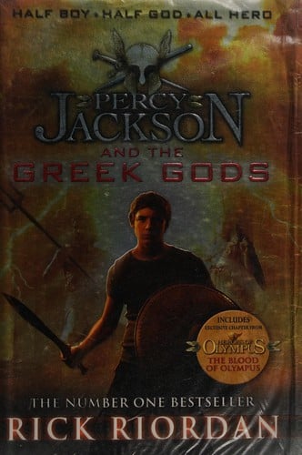 Cover of Percy Jackson and the Greek Gods