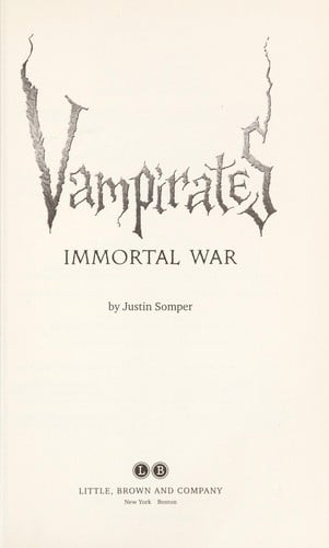 Cover of Vampirates: Immortal War