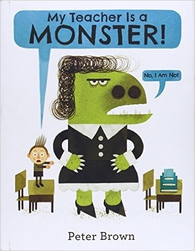 Cover of My Teacher Is a Monster! (No, I Am Not.)