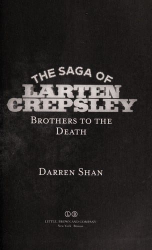 Cover of Brothers to the Death