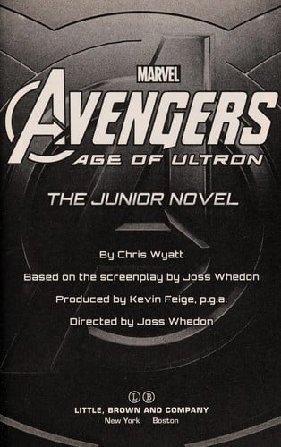 Cover of Marvel's Avengers: Age of Ultron: The Deluxe Junior Novel
