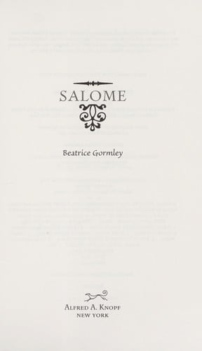 Cover of Salome