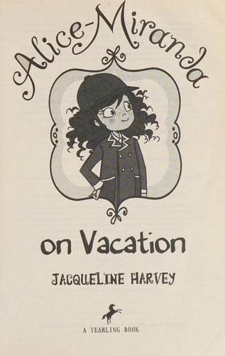 Cover of Alice-Miranda on Vacation