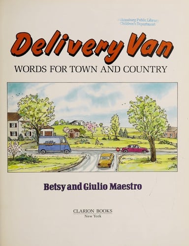 Cover of Delivery Van Words for Town and Country