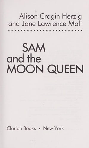 Cover of Sam and the Moon Queen