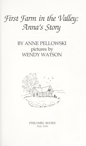 Cover of First Farm in the Valley Anna's Story