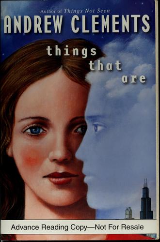 Cover of Things that are