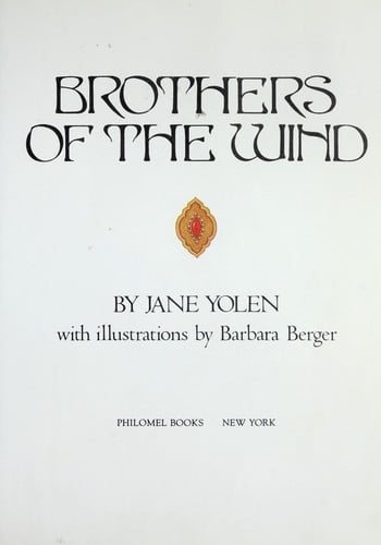 Cover of Brothers of the Wind